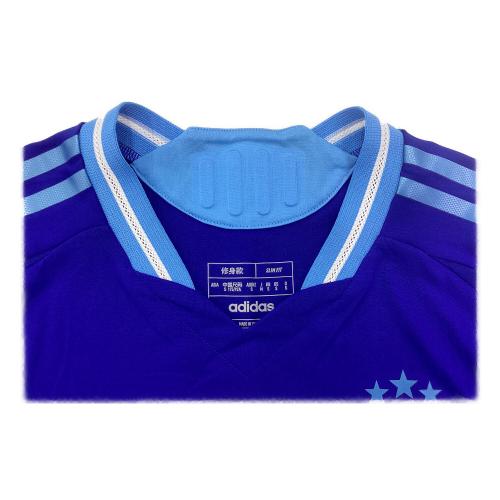 アルゼンチン代表 (アルゼンチンダイヒョウ) サッカーユニフォーム メンズ SIZE M ブルー 2024アウェイオーセンティック IP8384