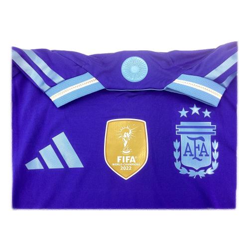 アルゼンチン代表 (アルゼンチンダイヒョウ) サッカーユニフォーム メンズ SIZE M ブルー 2024アウェイオーセンティック IP8384
