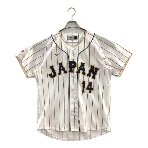 日本代表(侍ジャパン) 応援グッズ SIZE M ホワイト 2023WBC ユニフォーム 【14】佐々木朗希 レプリカ