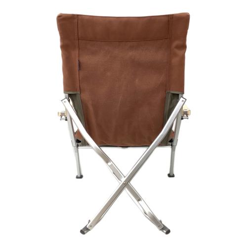 Snow peak (スノーピーク) アウトドアチェア ブラウン LV-091 ローチェア30