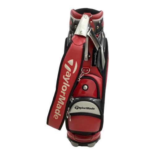 TaylorMade (テーラーメイド) キャディバッグ レッド×ブラック CB100V