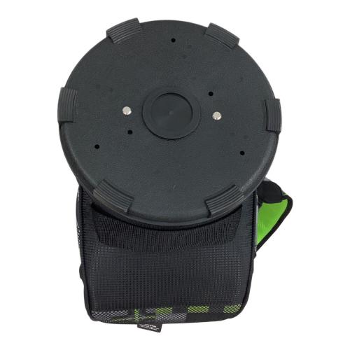 adidas (アディダス) キャディバッグ グレーｘグリーン QR627 9型