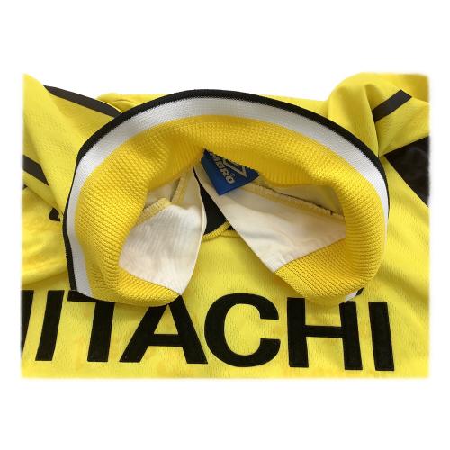 柏レイソル (カシワレイソル) サッカーユニフォーム メンズ SIZE M イエロー 1997-98 サイン証明無
