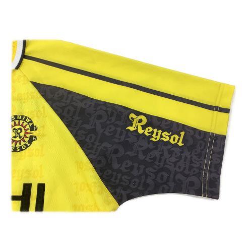 柏レイソル (カシワレイソル) サッカーユニフォーム メンズ SIZE M イエロー 1997-98 サイン証明無