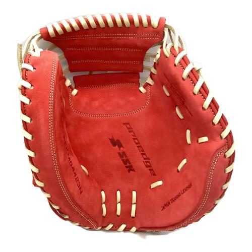 SSK (エスエスケイ) 硬式グローブ オレンジ×キャメル 梅野モデル Proedge キャッチャーミット PEKM04423N 未使用品