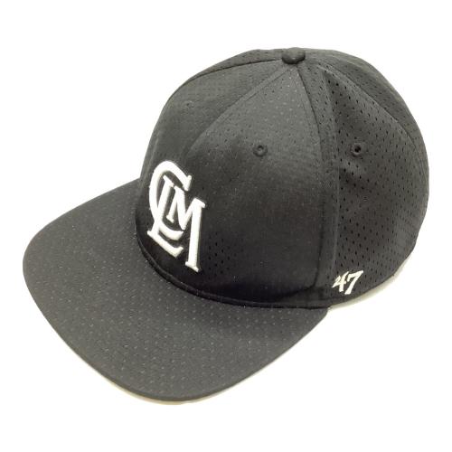 千葉ロッテマリーンズ (チバロッテマリーンズ) 応援グッズ 62cm ブラック 帽子 CLM プロ仕様モデル