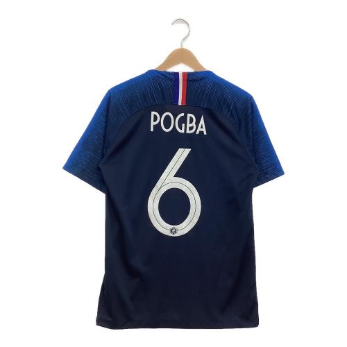 フランス代表 (フランスダイヒョウ) サッカーユニフォーム SIZE S ネイビー ポール・ポグバ【6】 2018シーズン 893872-451