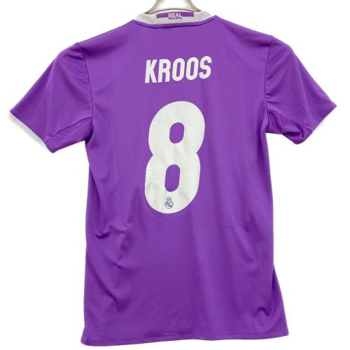 レアル・マドリード トニ・クロース【8】 サッカーユニフォーム AI5158 16/17 アウェイユニフォーム SIZE S パープル
