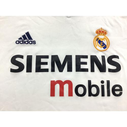 レアル・マドリード サッカーユニフォーム メンズ O ホワイト 2002-2003 100周年記念 ASR001