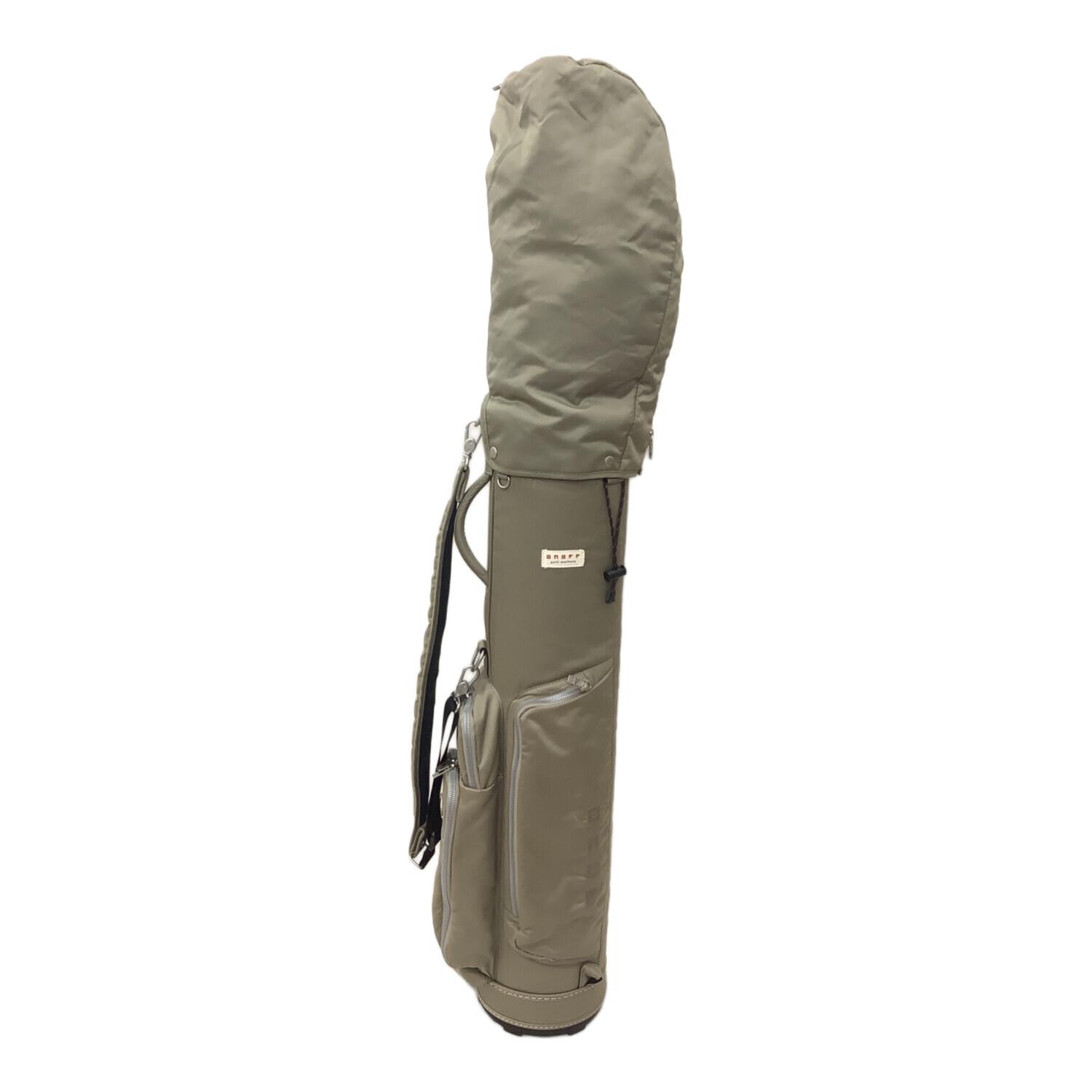 希少 ONOFF オノフ キャディバッグ 3点式 9型 6分割 希少 ONOFF オノフ キャディバッグ 3点式 9型 6分割 希少 ONOFF