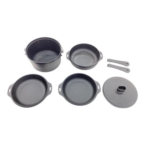 Snow peak (スノーピーク) コンボダッチデュオ ダッチオーブン ブラック