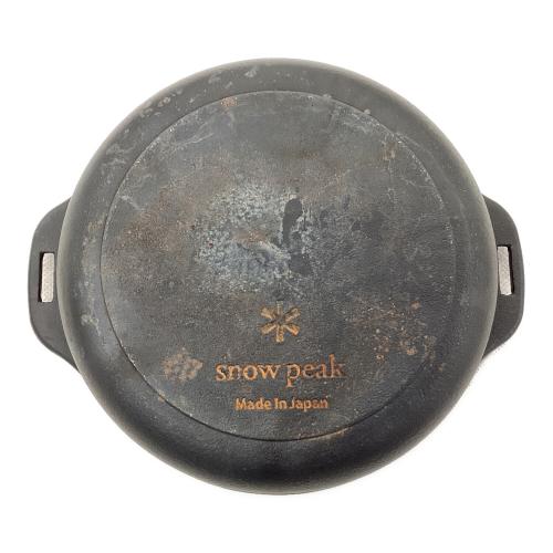 Snow peak (スノーピーク) コンボダッチデュオ ダッチオーブン ブラック