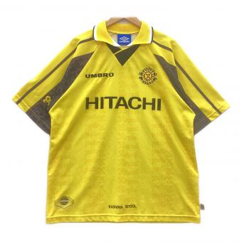 柏レイソル (カシワレイソル) サッカーユニフォーム メンズ O イエロー 1997-1998 サイン証明無 ホーム JL-1