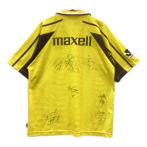 柏レイソル (カシワレイソル) サッカーユニフォーム メンズ O イエロー 1997-1998 サイン証明無 ホーム JL-1