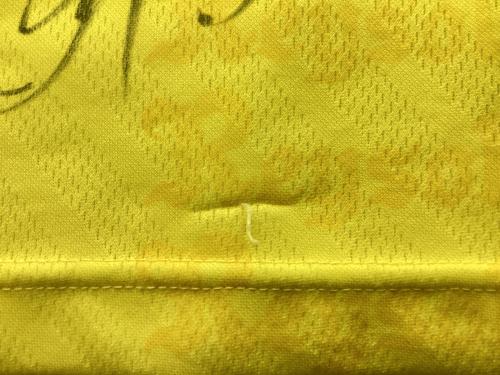 柏レイソル (カシワレイソル) サッカーユニフォーム メンズ O イエロー 1997-1998 サイン証明無 ホーム JL-1