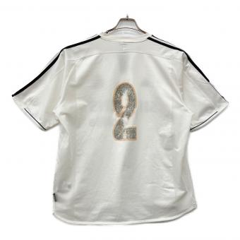 レアル・マドリード サッカーユニフォーム 021804 2003-2004 【2】 メンズ 2XO ホワイト