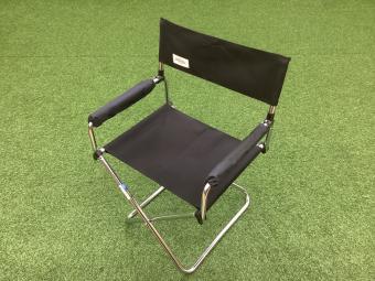 Snow peak (スノーピーク) アウトドアチェア ブラック LV-50 フォールディングディレクターズチェア