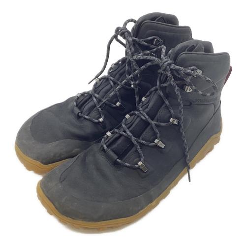 VIVOBARE FOOT (ビボベアフット) トレッキングシューズ メンズ EUR43 ブラック 309533 トラッカーレザーAT ミドルカット