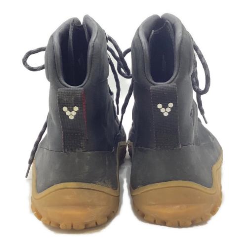 VIVOBARE FOOT (ビボベアフット) トレッキングシューズ メンズ EUR43 ブラック 309533 トラッカーレザーAT ミドルカット