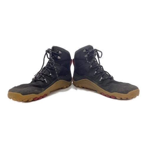 VIVOBARE FOOT (ビボベアフット) トレッキングシューズ メンズ EUR43 ブラック 309533 トラッカーレザーAT ミドルカット