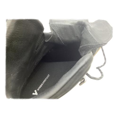 VIVOBARE FOOT (ビボベアフット) トレッキングシューズ メンズ EUR43 ブラック 309533 トラッカーレザーAT ミドルカット