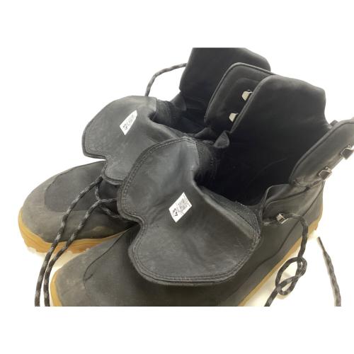 VIVOBARE FOOT (ビボベアフット) トレッキングシューズ メンズ EUR43 ブラック 309533 トラッカーレザーAT ミドルカット