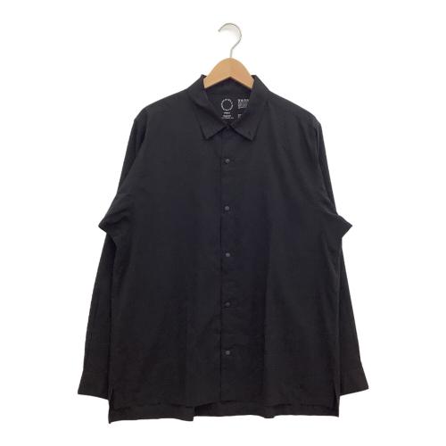 山と道 (ヤマトミチ) トレッキングウェア(シャツ) ユニセックス SIZE L ブラック 長袖 ULシャツ 国内代理店表記 有