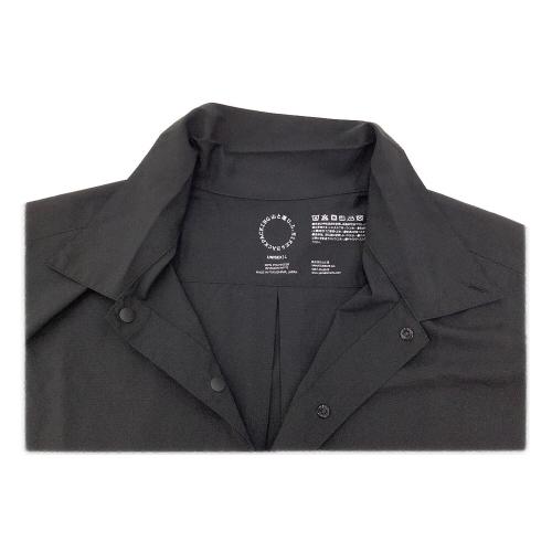 山と道 (ヤマトミチ) トレッキングウェア(シャツ) ユニセックス SIZE L ブラック 長袖 ULシャツ 国内代理店表記 有