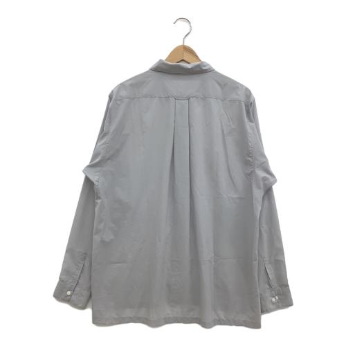 山と道 (ヤマトミチ) トレッキングウェア(シャツ) ユニセックス SIZE L ライトグレー 長袖 ULシャツ 国内代理店表記 有