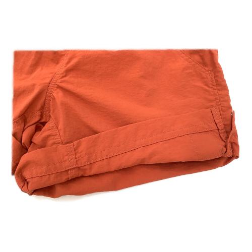 山と道 (ヤマトミチ) トレッキングボトム(ショート) レディース SIZE S オレンジ ライト5ポケットショーツ 国内代理店表記 有