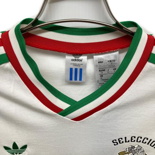 メキシコ代表 (メキシコダイヒョウ) サッカーユニフォーム IT7759 1985 アウェイ SIZE L ホワイト