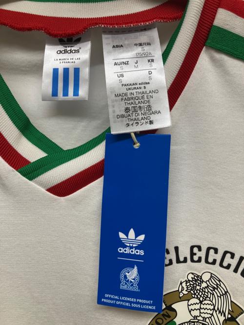 メキシコ代表 (メキシコダイヒョウ) サッカーユニフォーム IT7759 1985 アウェイ SIZE L ホワイト