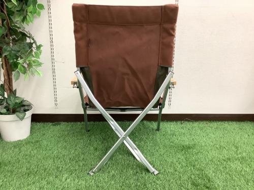 Snow peak (スノーピーク) アウトドアチェア LV-091 ブラウン ローチェア30