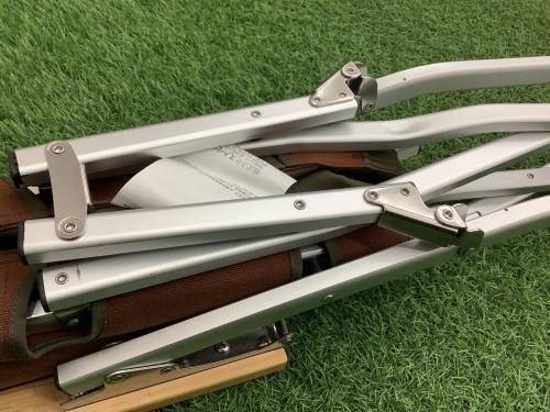 Snow peak (スノーピーク) アウトドアチェア LV-091 ブラウン ローチェア30