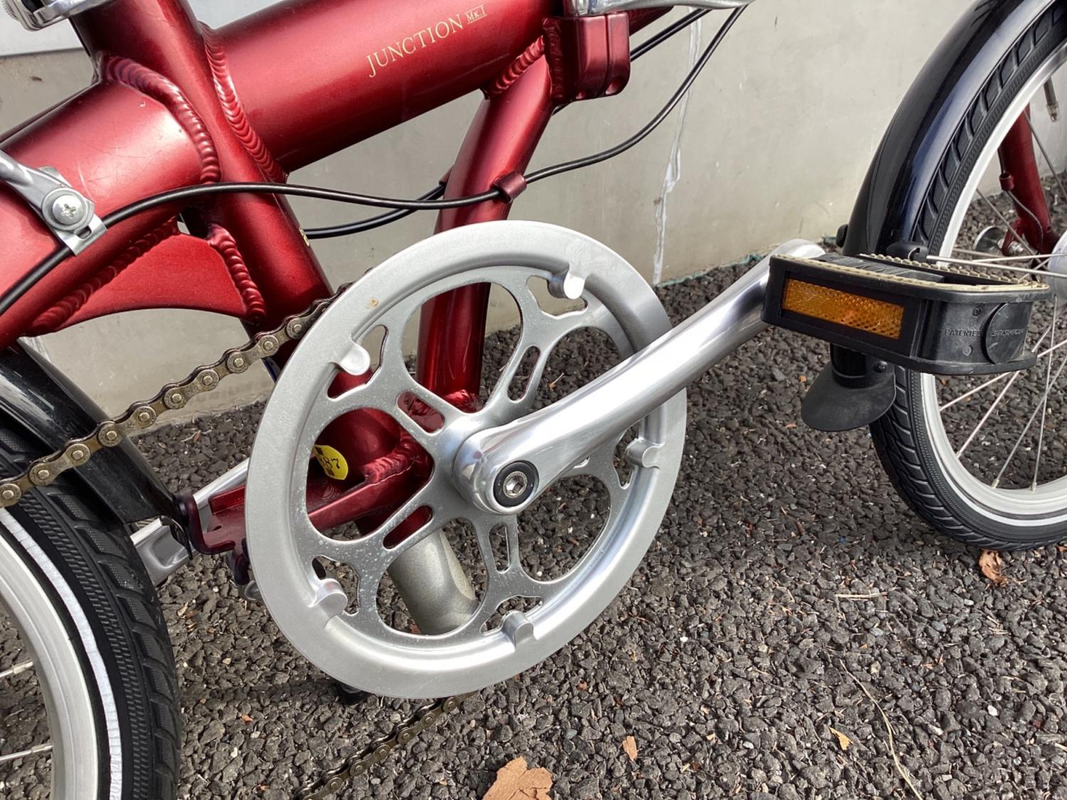 BICKERTON 折りたたみ自転車 レッド JUNCTION MK1 CMV7007AEZ115