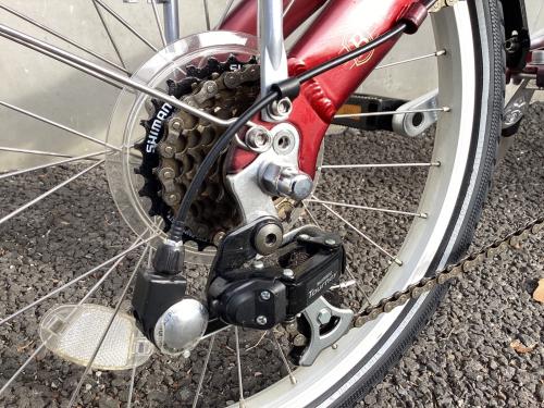 BICKERTON 折りたたみ自転車 レッド JUNCTION MK1  CMV7007AEZ115 6061-T6  TOURNEY