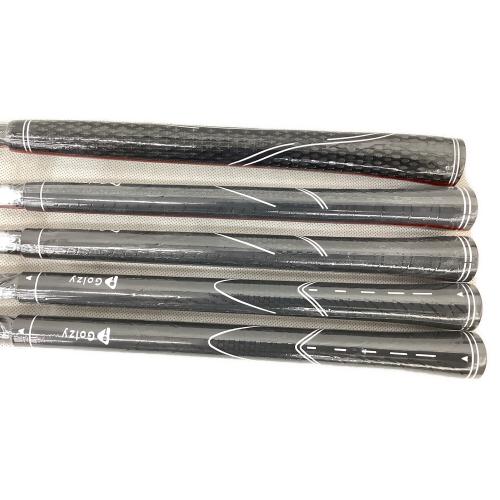 Golzy (ゴルジー) ゴルフクラブ&キャディバッグセット ブラック×ブルー フレックス【R】 5本セット 純正グリップ良好