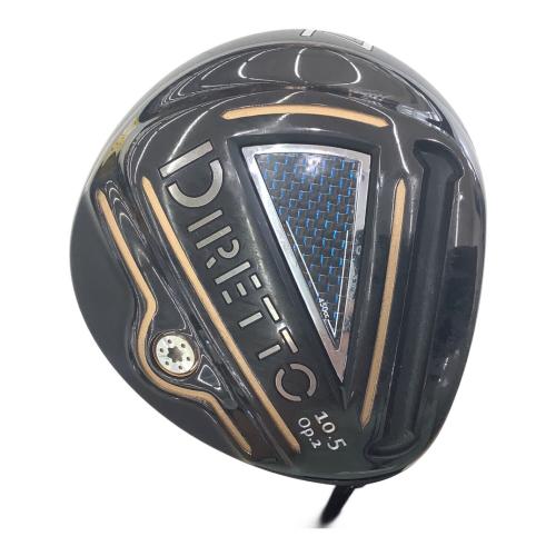 日幸物産 (ニッコウブッサン) ドライバー ブラック DIRETTO Opus2 フレックス【R】 ロフト角【10.5°】 DIRETTO