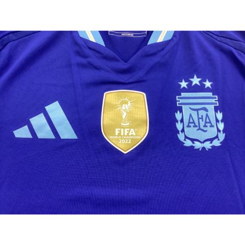 アルゼンチン代表 (アルゼンチンダイヒョウ) サッカーユニフォーム メンズ SIZE M ブルー 2024アウェイ オーセンティックユニフォーム IP8384