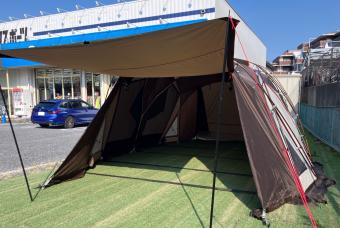 Coleman (コールマン) ツールームテント ヨゴレ・キズ有 2000036431 4Sワイド2ルームコクーンⅢ 約670×400×220cm 3～5人用 程度B 程度B スカートあり ハンマーあり/説明書あり