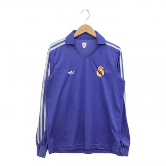 レアル・マドリード サッカーユニフォーム SIZE 46 ブルー 長袖 AHJ002