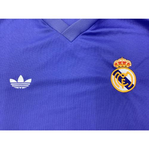 レアル・マドリード サッカーユニフォーム SIZE 46 ブルー 長袖 AHJ002