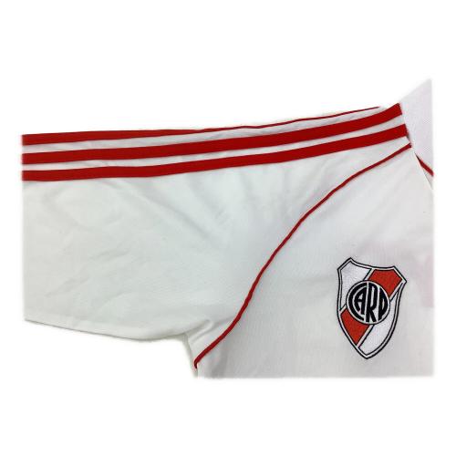 リーベル・プレート サッカーユニフォーム SIZE M 長袖 ホワイト×レッド 92/95復刻 AK9001