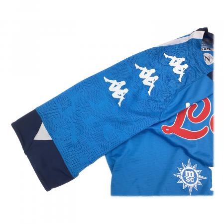 ナポリ サッカーユニフォーム SIZE M ブルー 20/21 背番号なし