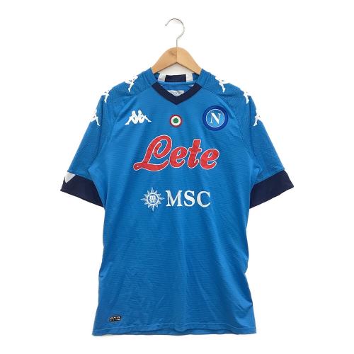 ナポリ サッカーユニフォーム SIZE M ブルー 20/21 背番号なし オーセンティック KFA52GT51G