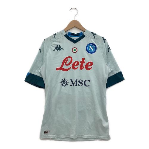 ナポリ サッカーユニフォーム SIZE M スカイブルー 20/21 アウェイ オーセンティック KFA52GT52G