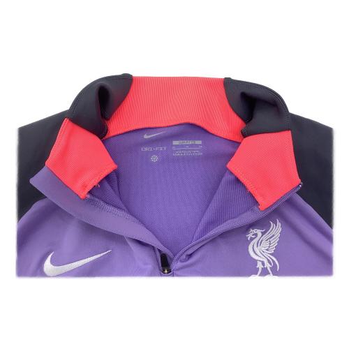 リヴァプールFC サッカーユニフォーム SIZE M パープル 23/24ストライク ドリル トップ DZ0843