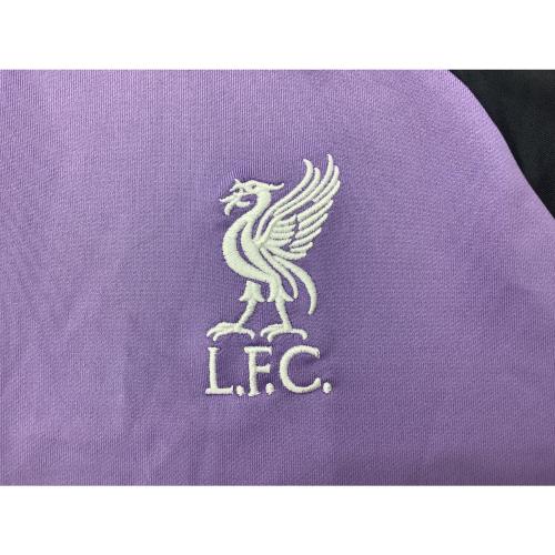 リヴァプールFC サッカーユニフォーム SIZE M パープル 23/24ストライク ドリル トップ DZ0843