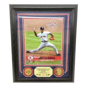 ボストンレッドソックス 応援グッズ 松坂初勝利記念プレート