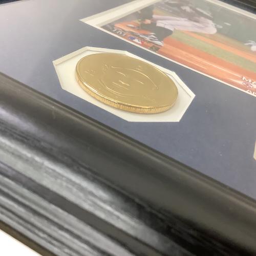 応援グッズ 額 イチローvs松坂初対戦記念プレート